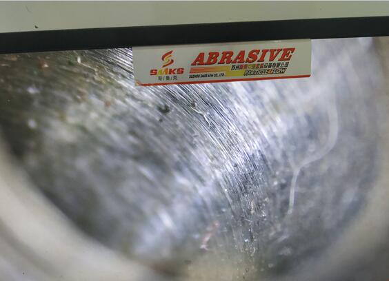 磨粒流内孔抛光去刀纹