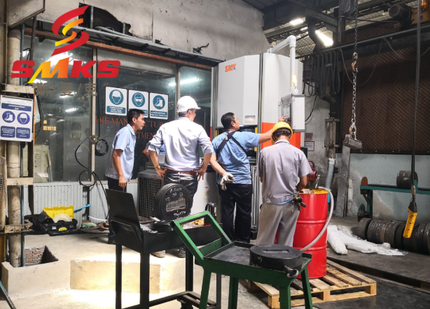 伟德victory挤压研磨机近期交机照片