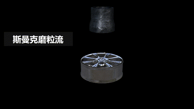 高速磨粒流是如何对汽车轮毂进行去毛刺抛光的呢？